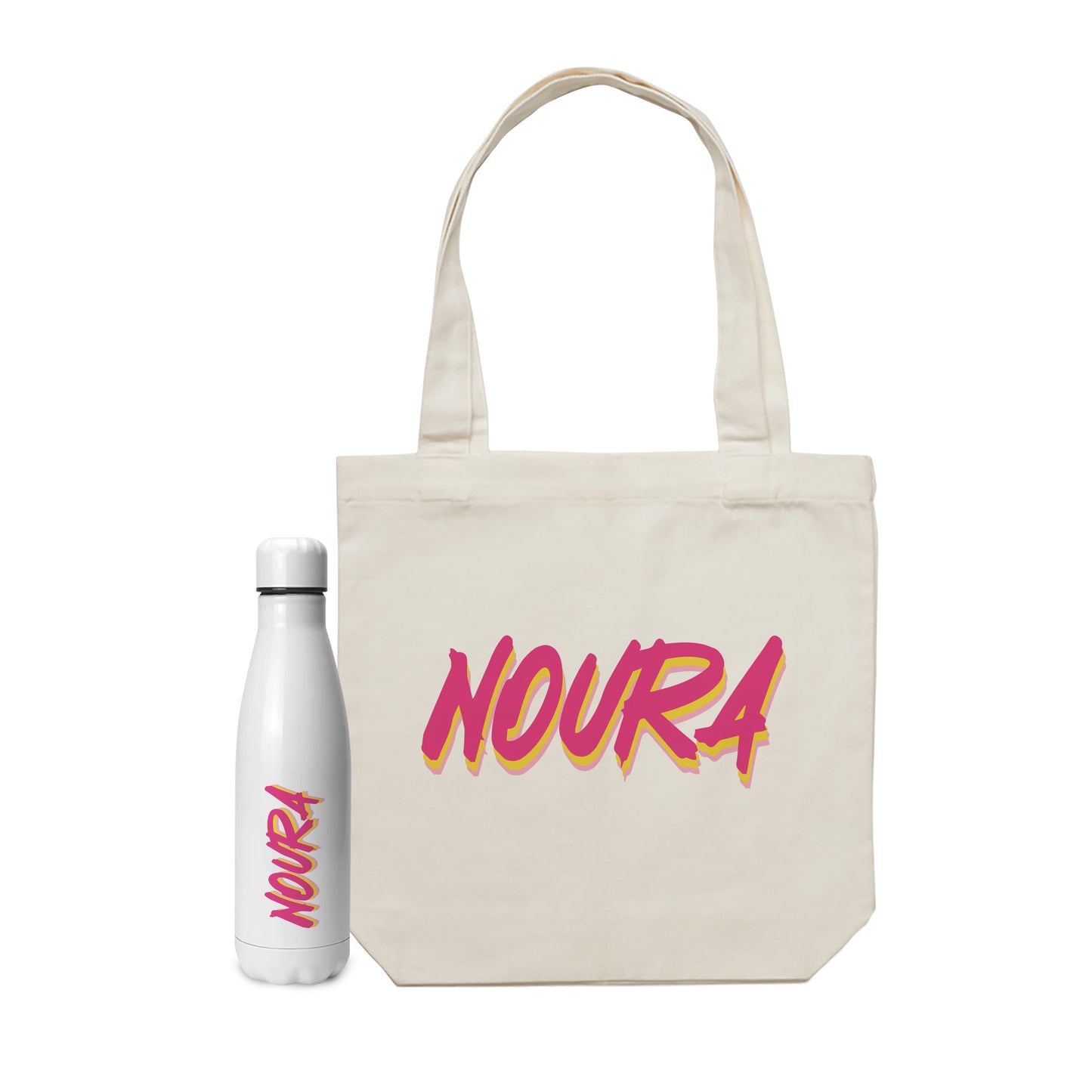 Tote bag & Bottle Gift Set D693