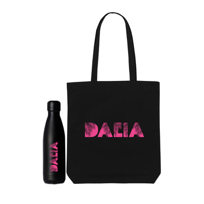 Tote bag & Bottle Gift Set D694