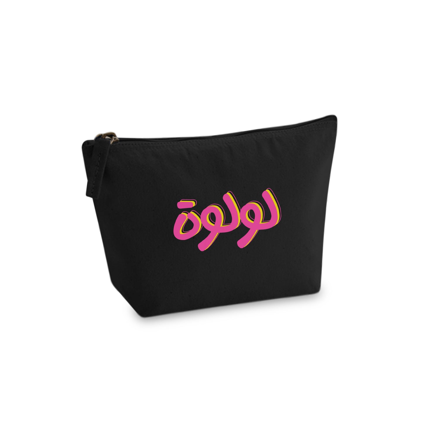 Black Organic Accessory Bag D06