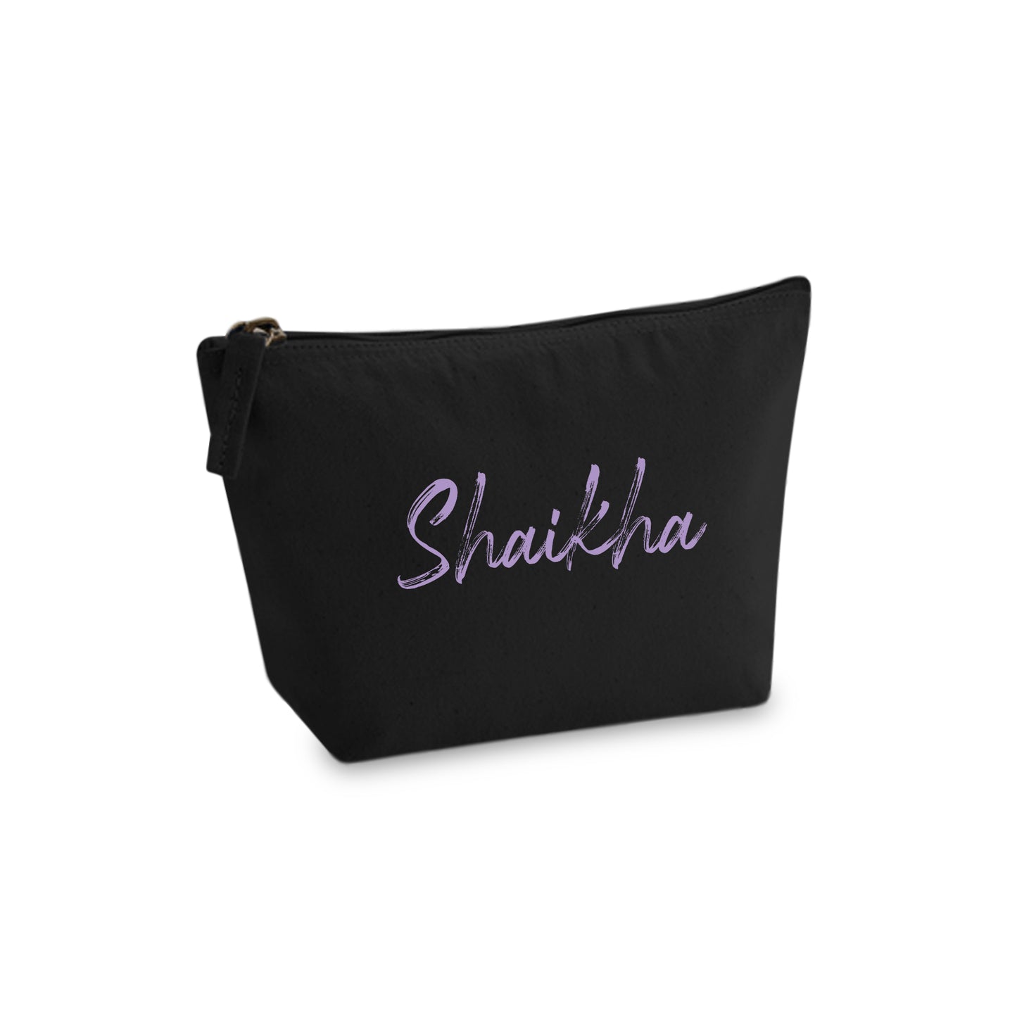 Black Organic Accessory Bag D07