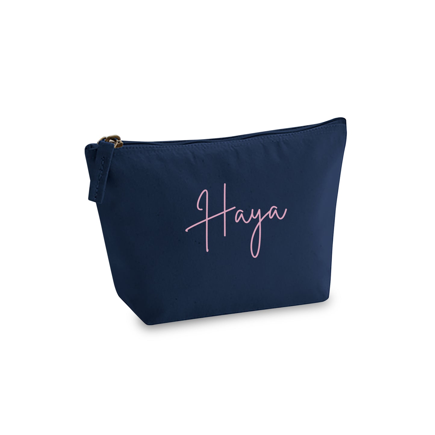 Navi Blue Organic Accessory Bag D04