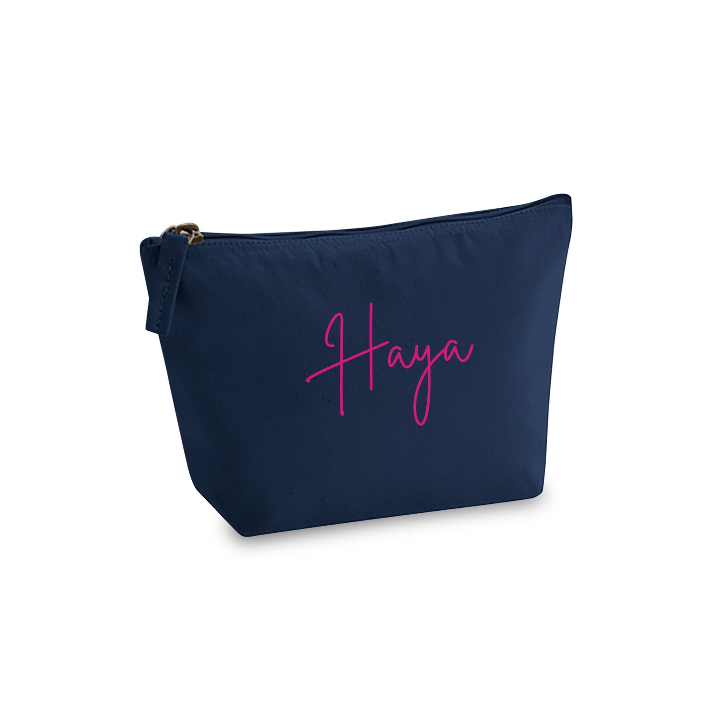 Navi Blue Organic Accessory Bag D04