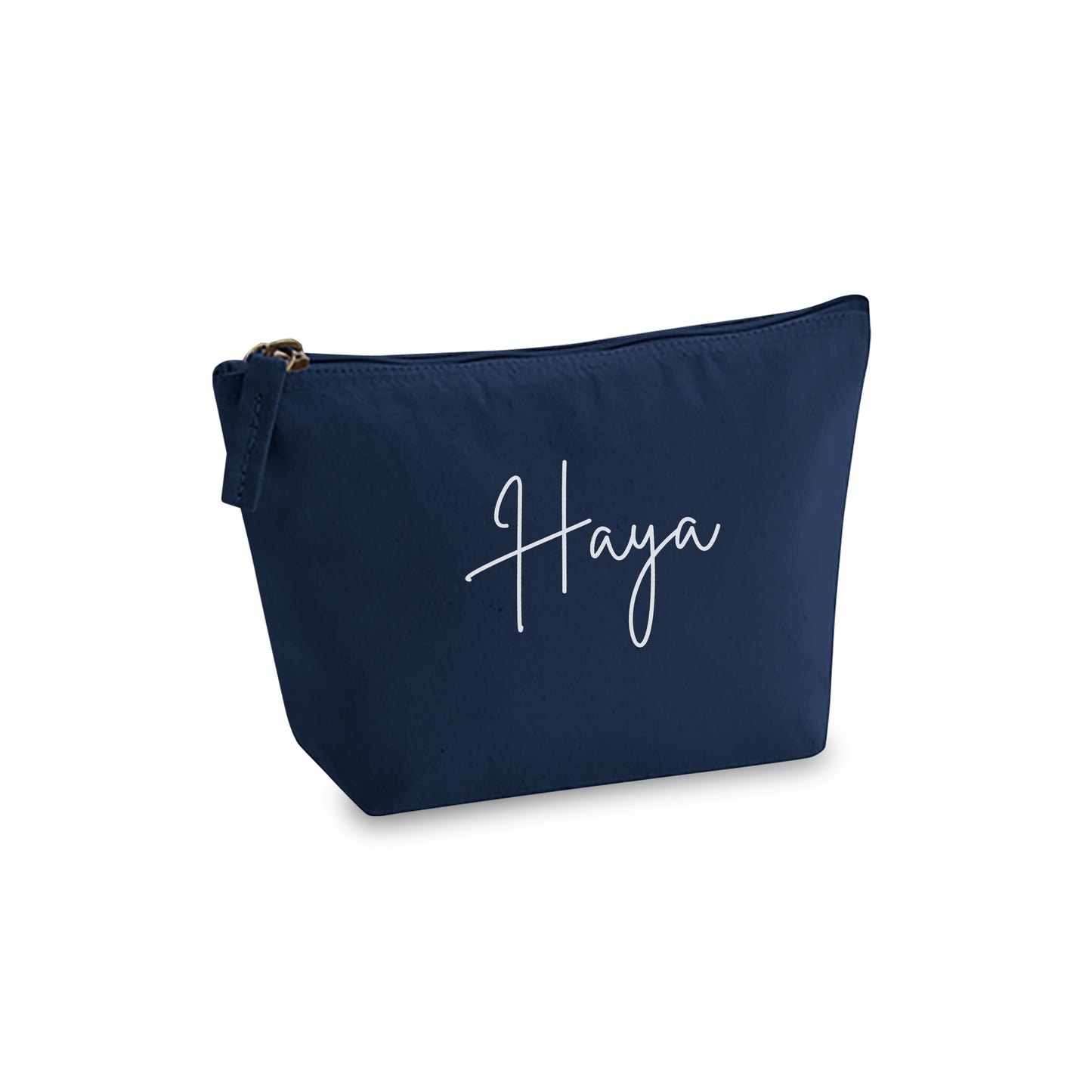Navi Blue Organic Accessory Bag D04