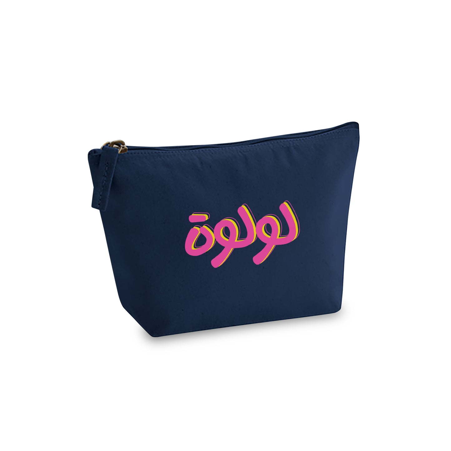 Navi Blue Organic Accessory Bag D06