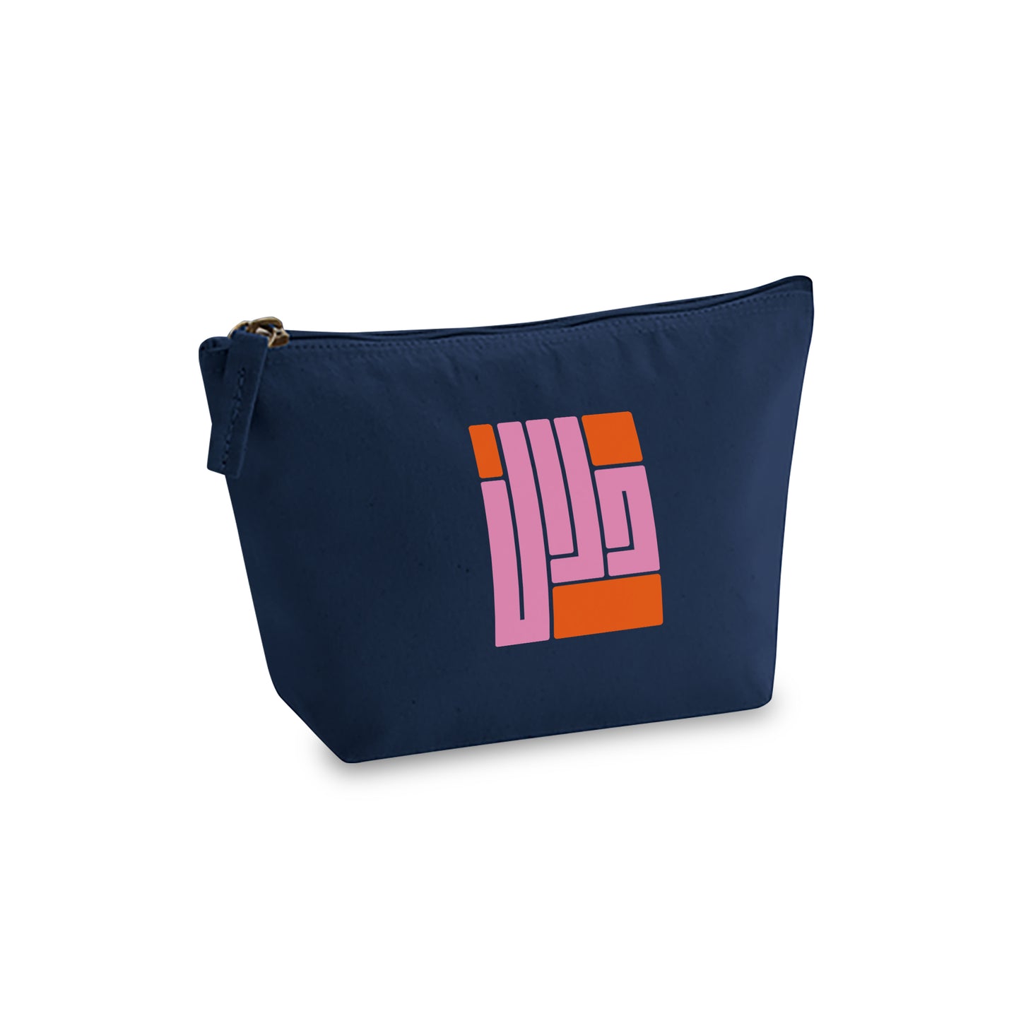 Navi Blue Organic Accessory Bag D08