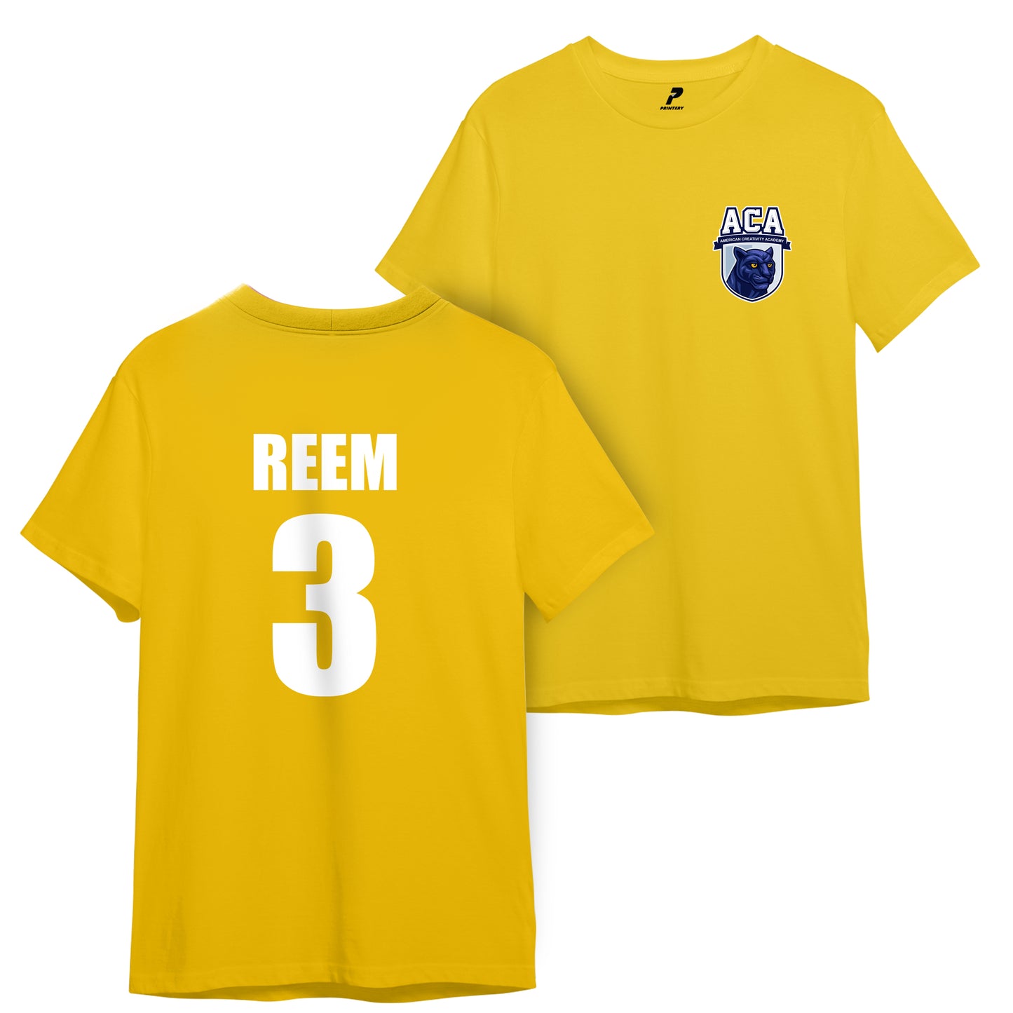 ACA Sports Day Yellow T-Shirt
