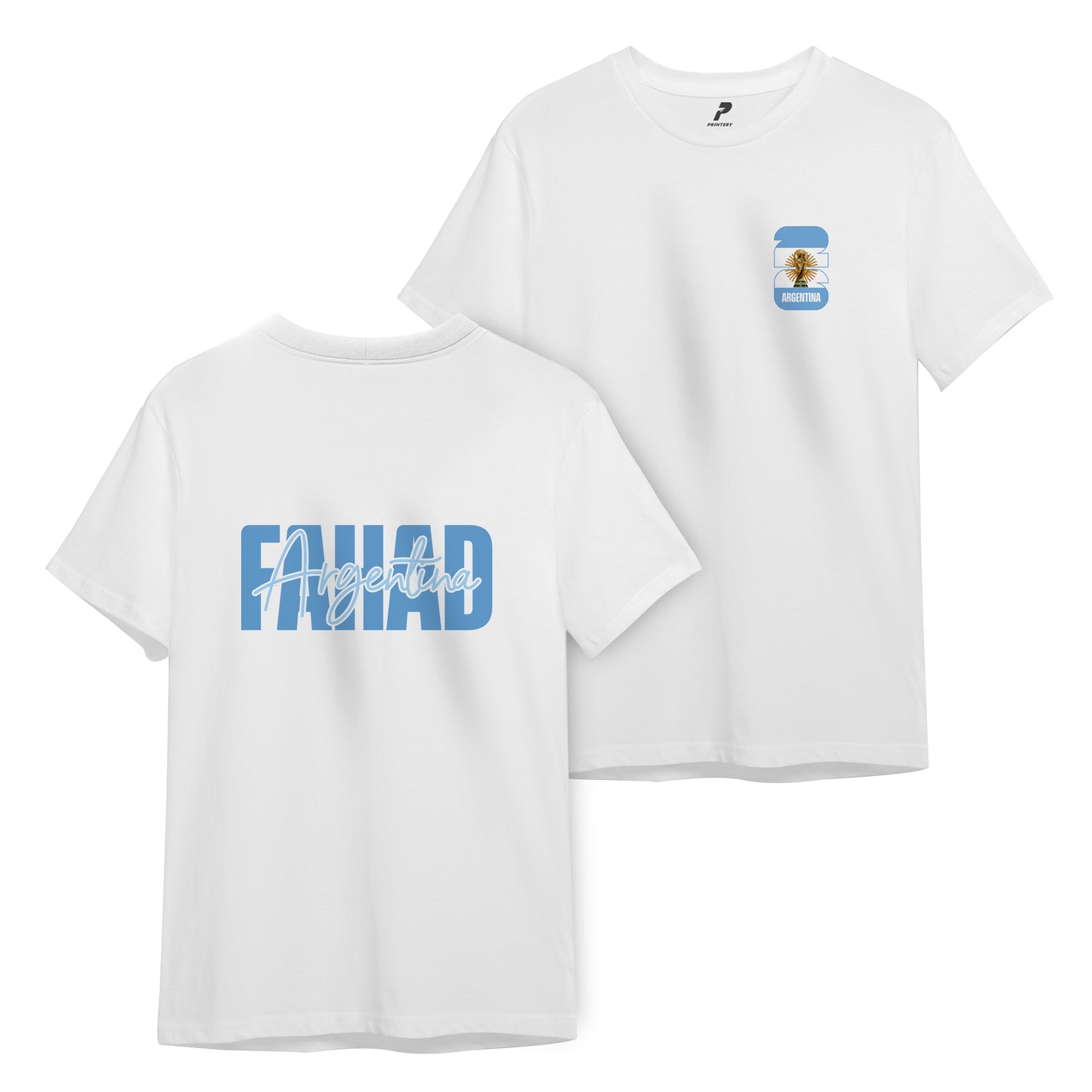 Argentina Customized T-Shirt WCD01