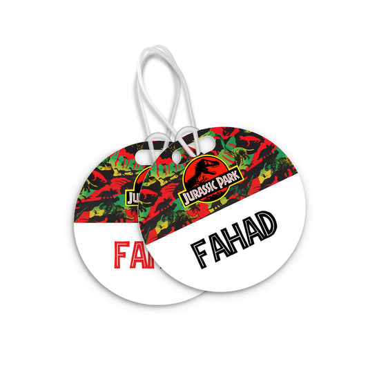 School Tags D114 - Jurassic Park