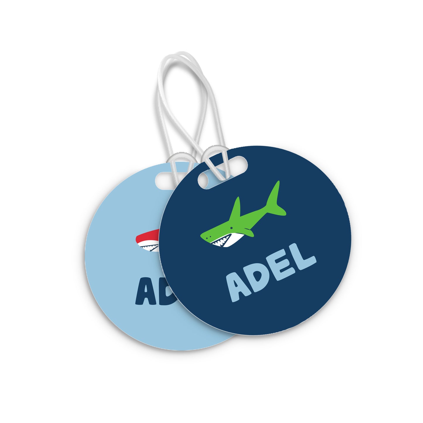 School Tags D106 - Sharks