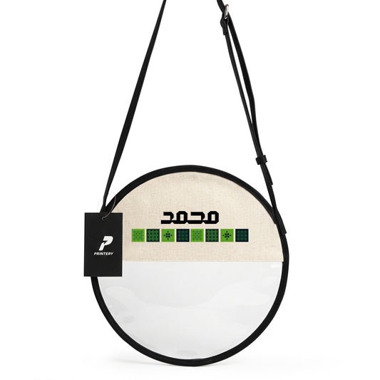 Gergean Leather Round Cross Bag RD11 - Black