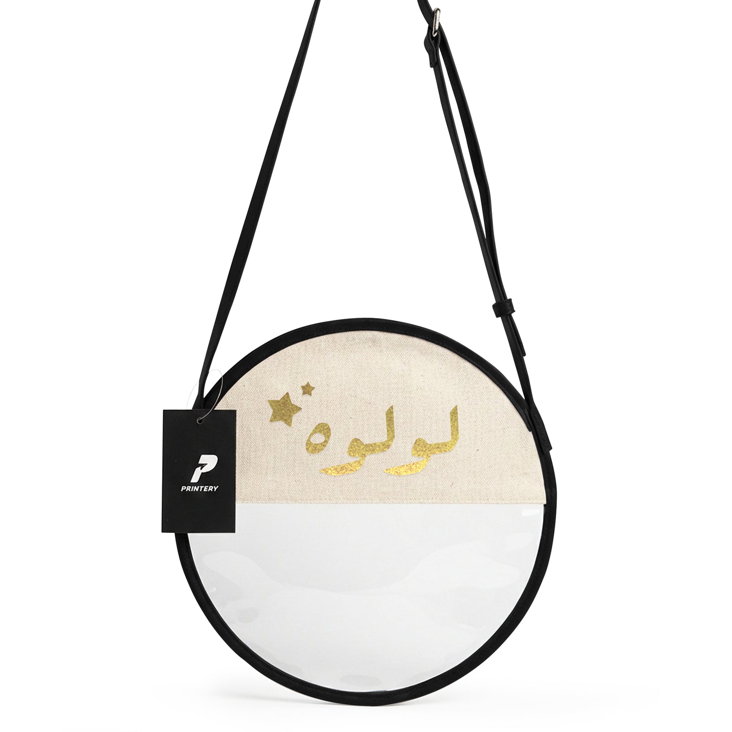 Gergean Leather Round Cross Bag RD13 - Golden