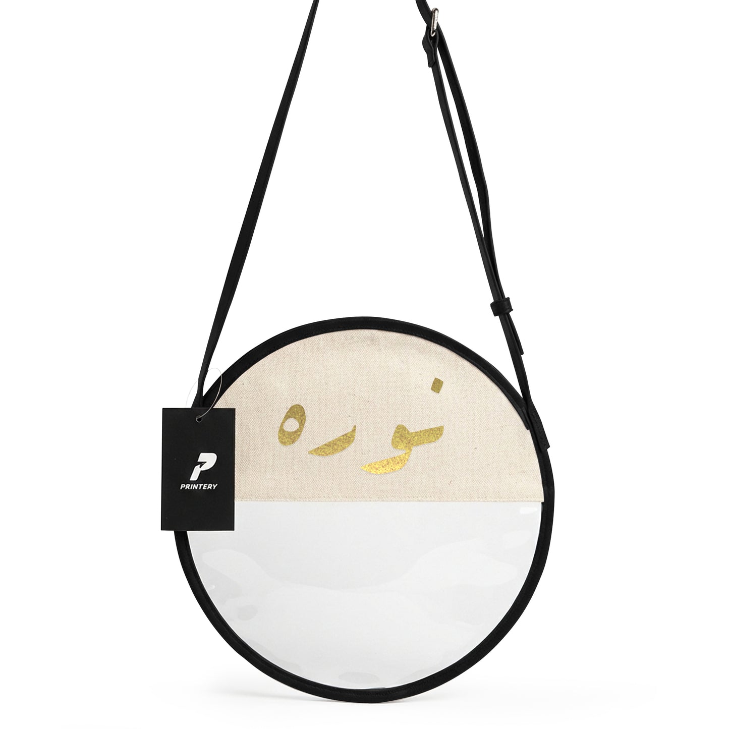 Gergean Leather Round Cross Bag RD02 - Golden