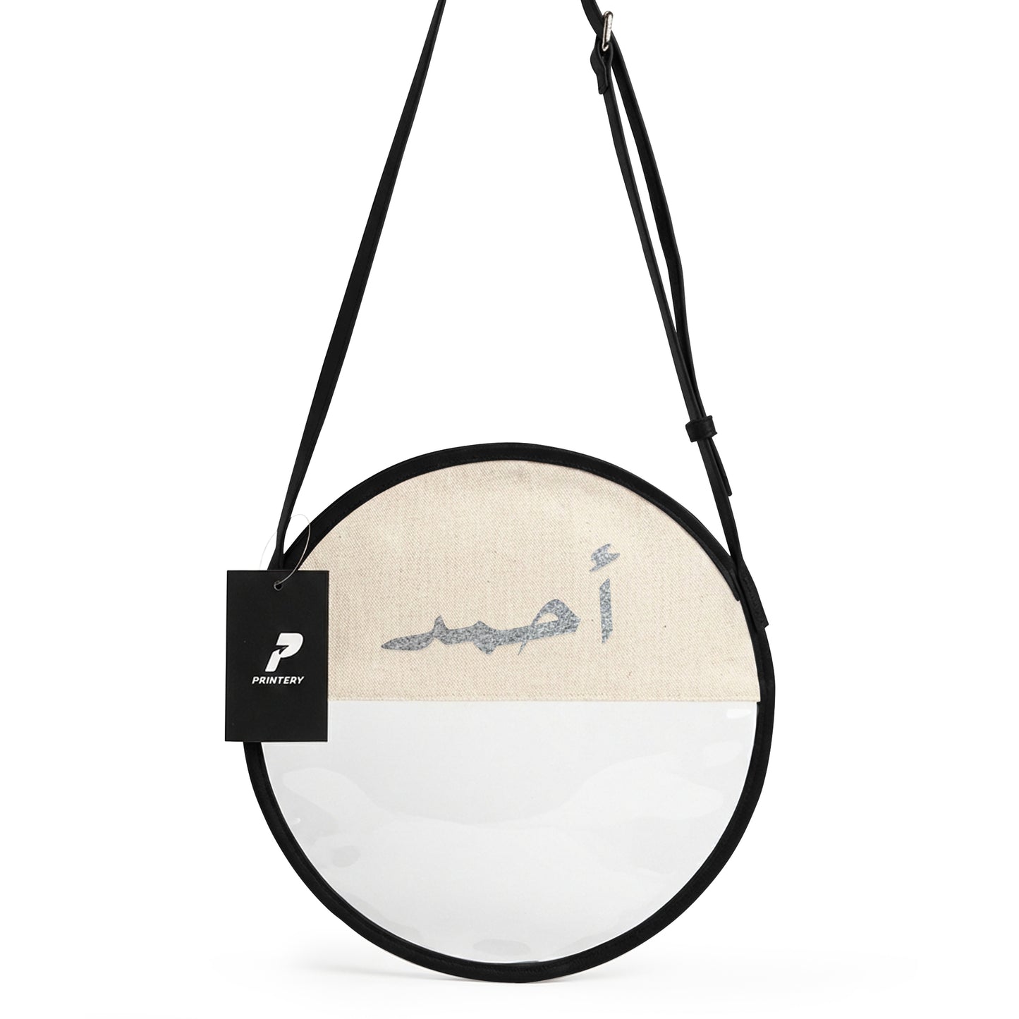 Gergean Leather Round Cross Bag RD02 - Silver