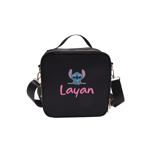 Black School Lunch bag 2025 - Stitch