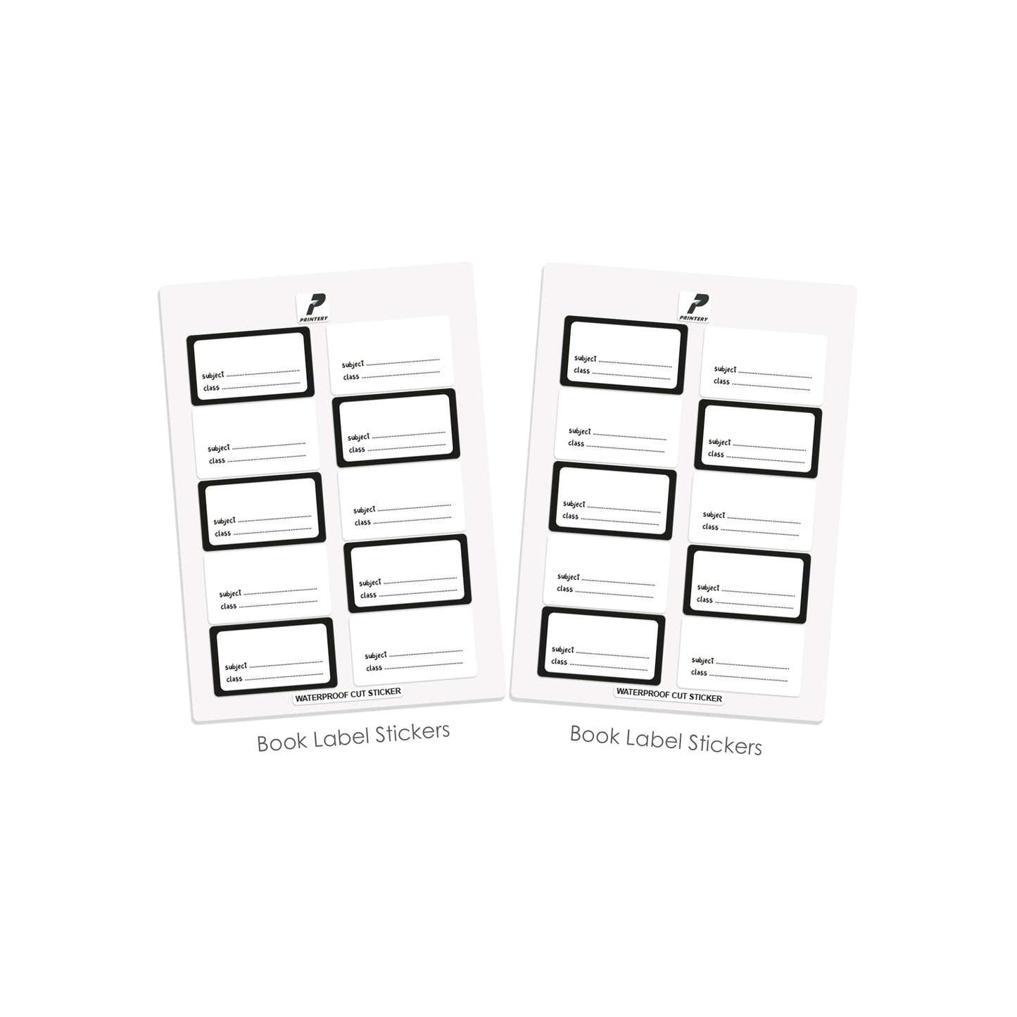Ready to Buy School Label Pack D068