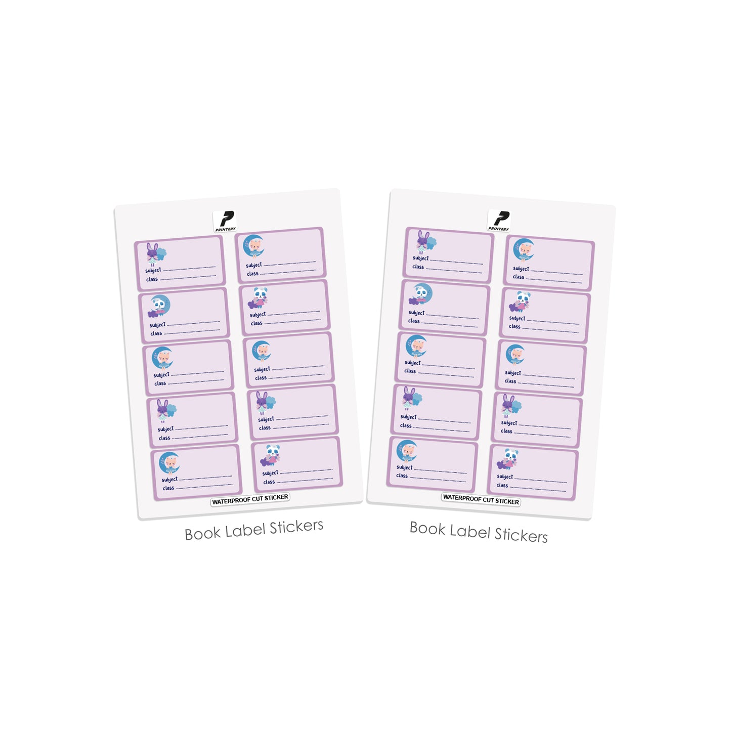 Ready to Buy School Label Pack D075