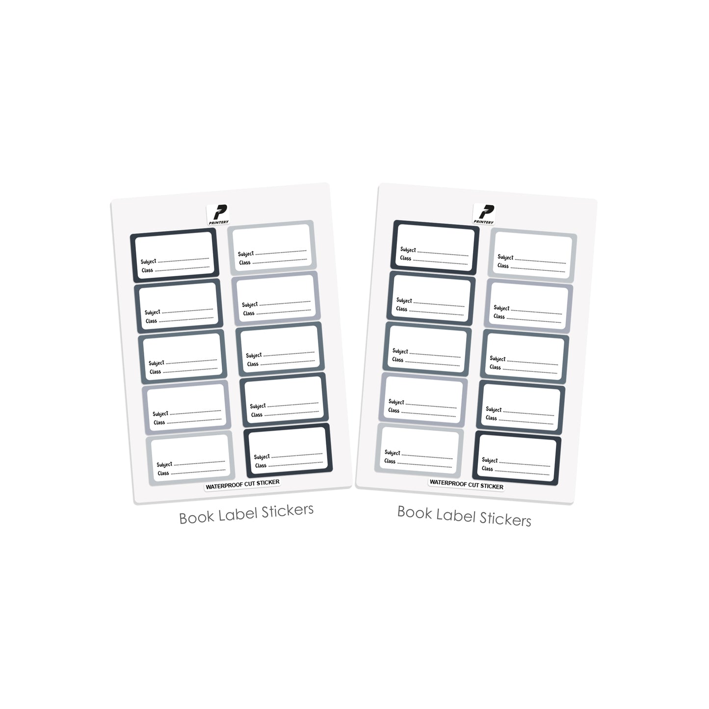 Ready to Buy School Label Pack D013