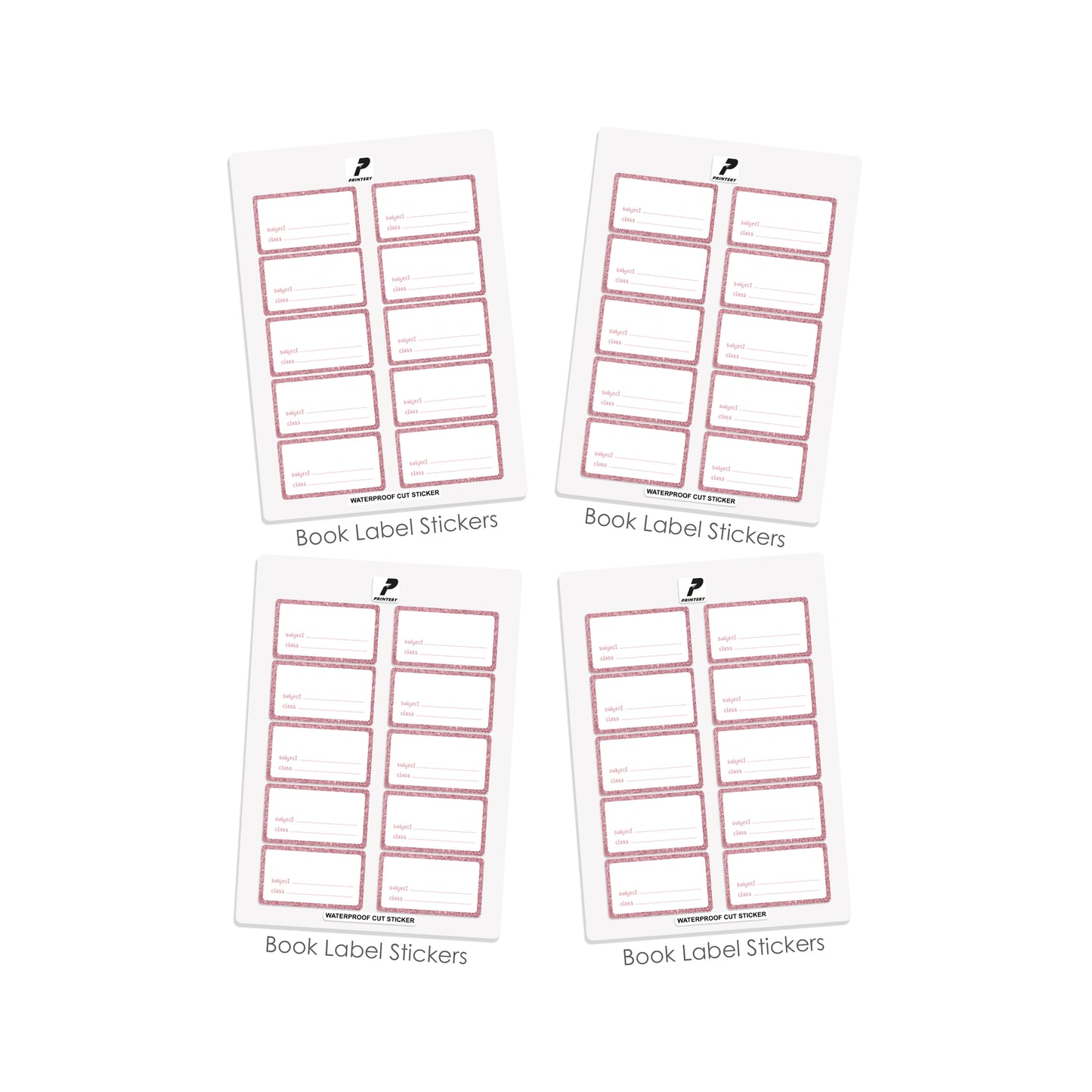 Ready to Buy School Label Pack D085