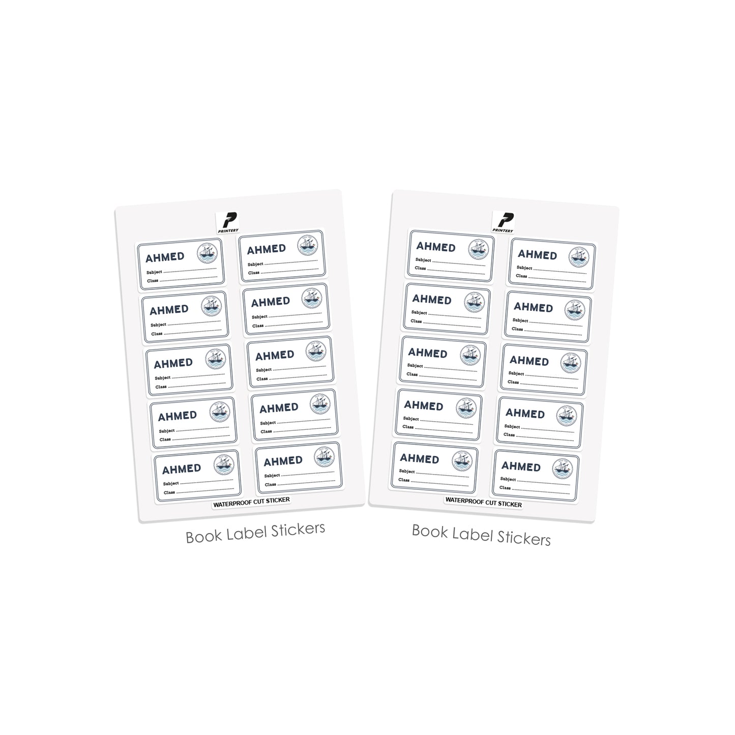 ASK Customized School Labels