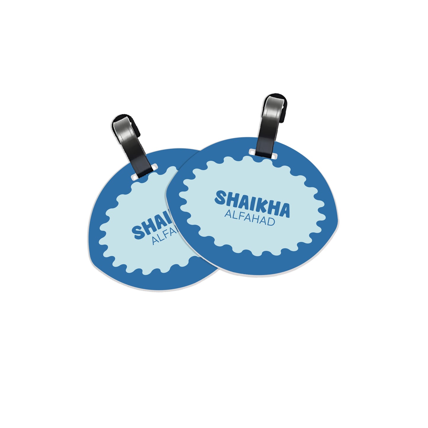 School Tags D170 - Blue