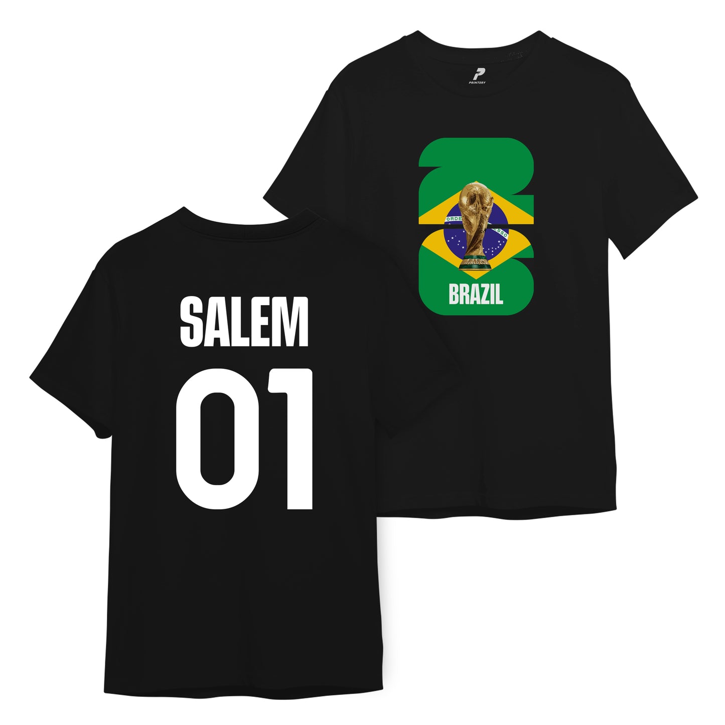 Brazil Customized T-Shirt WCD02