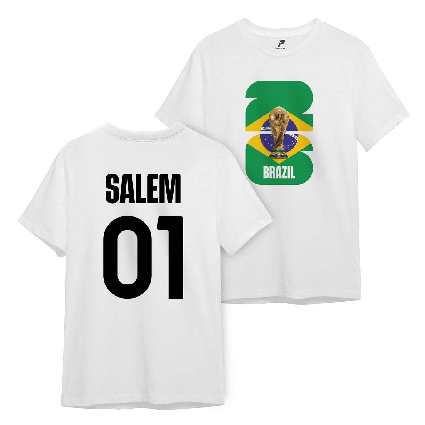 Brazil Customized T-Shirt WCD02