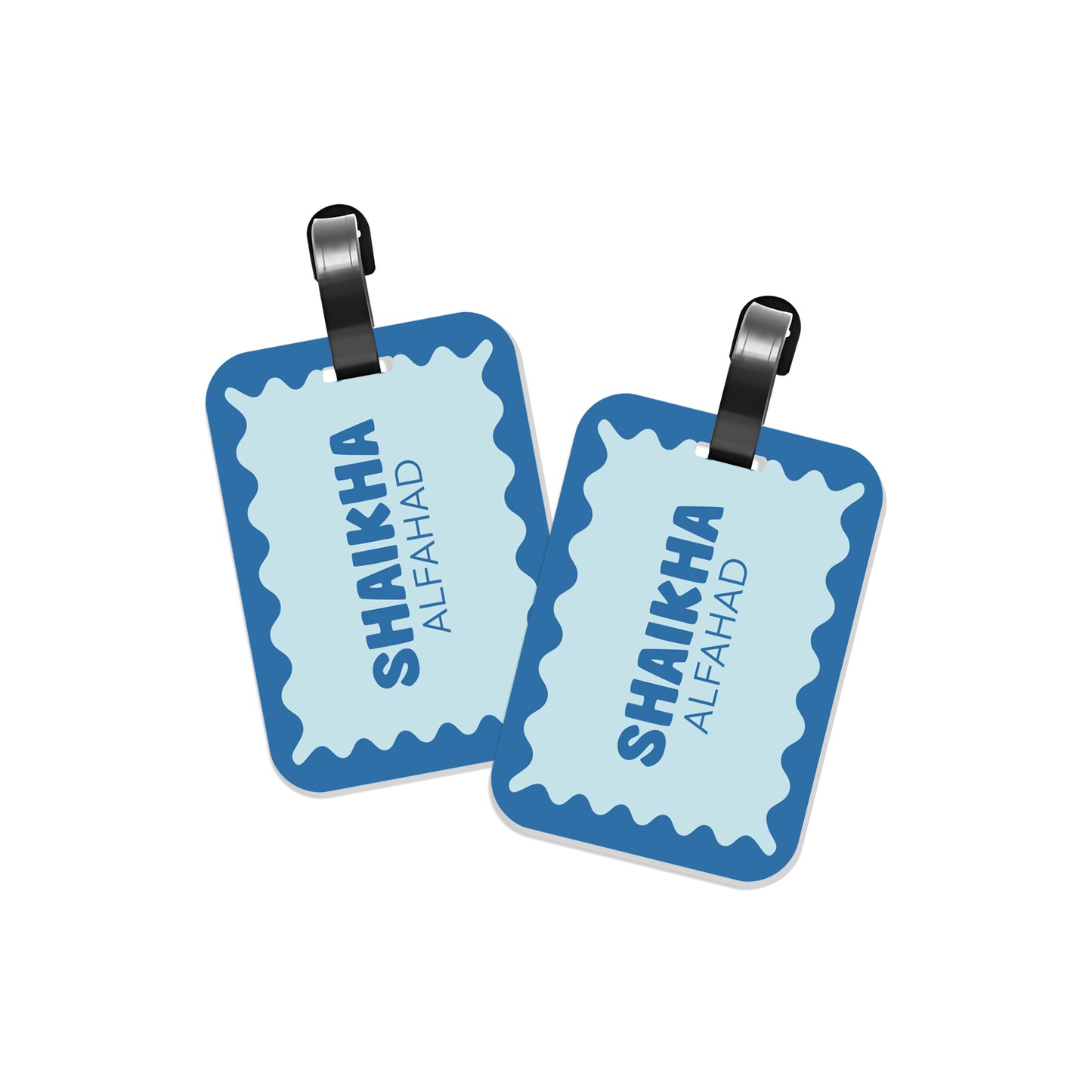 School Tags D170 - Blue