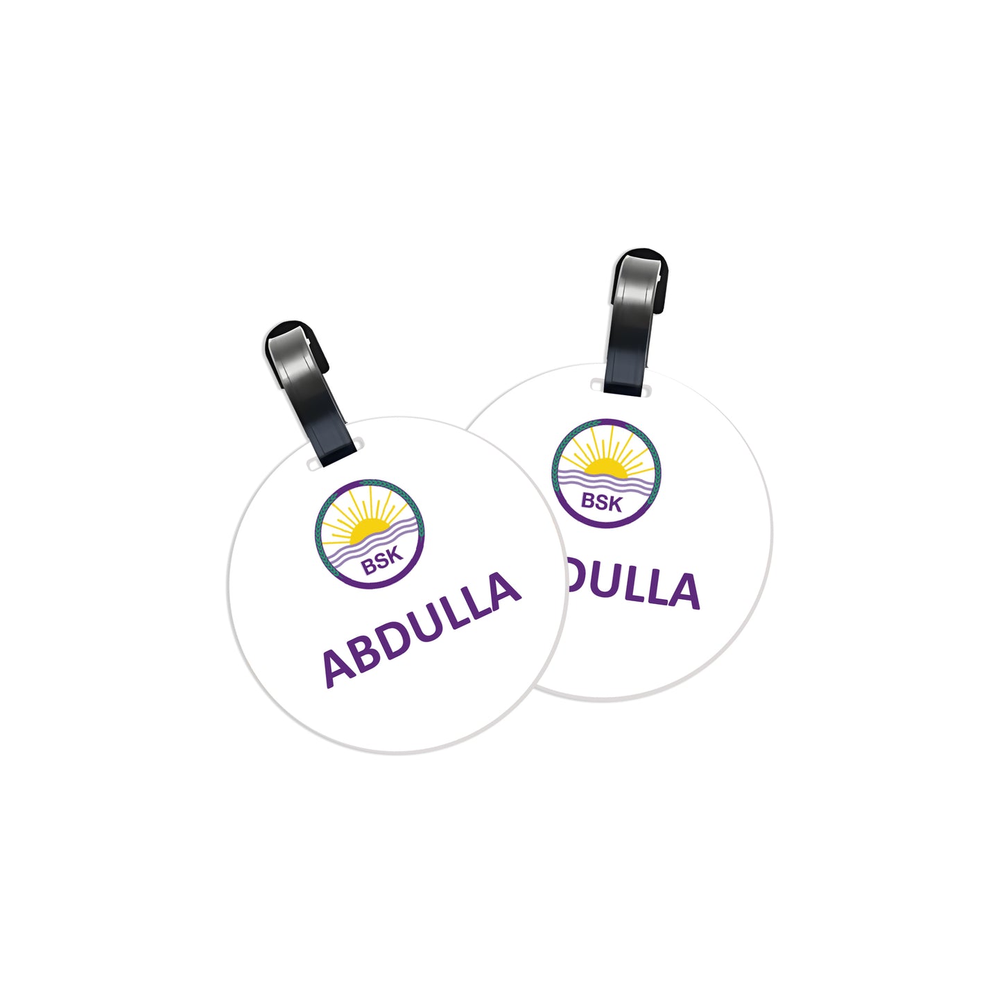 BSK School Logo Tags