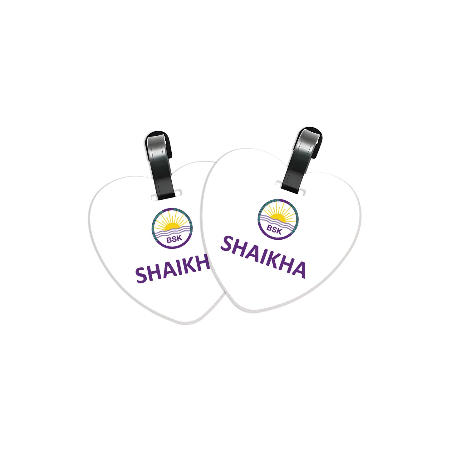 BSK School Logo Tags