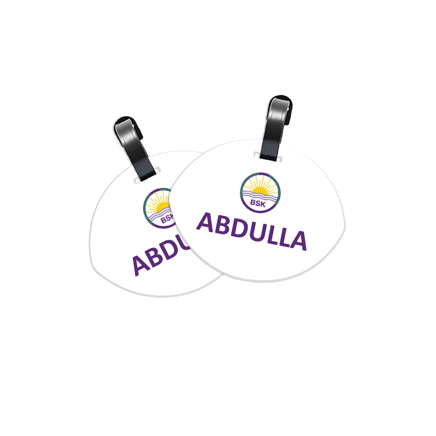 BSK School Logo Tags