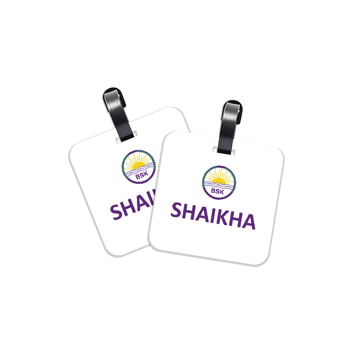 BSK School Logo Tags