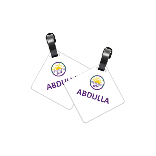 BSK School Logo Tags