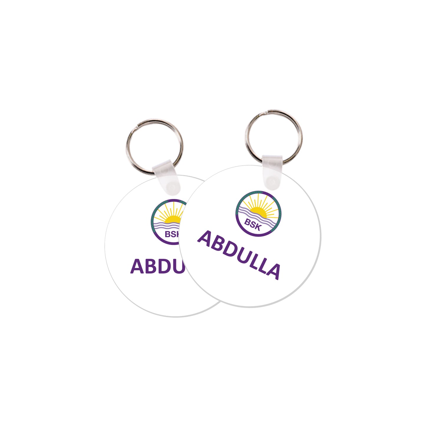 BSK School Logo Tags