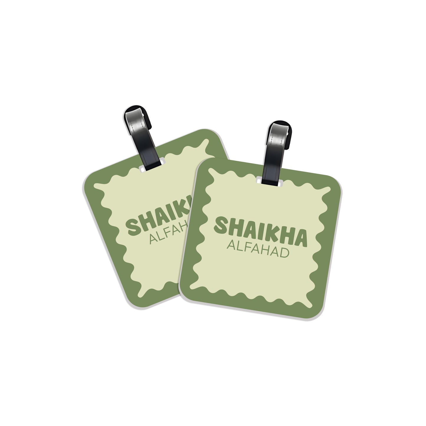 School Tags D170 - Green