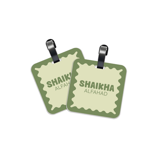 School Tags D170 - Green