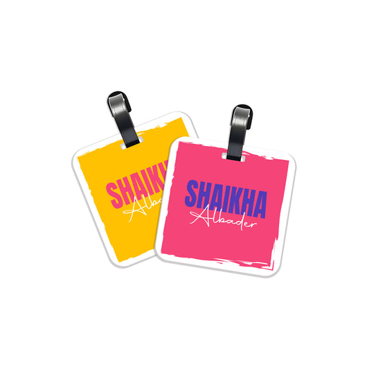 School Tags D178 - Girl