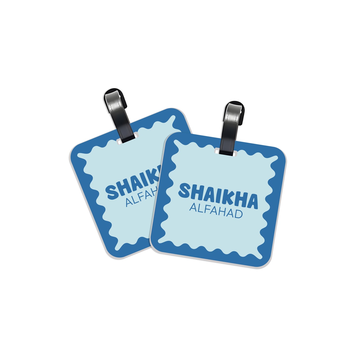 School Tags D170 - Blue