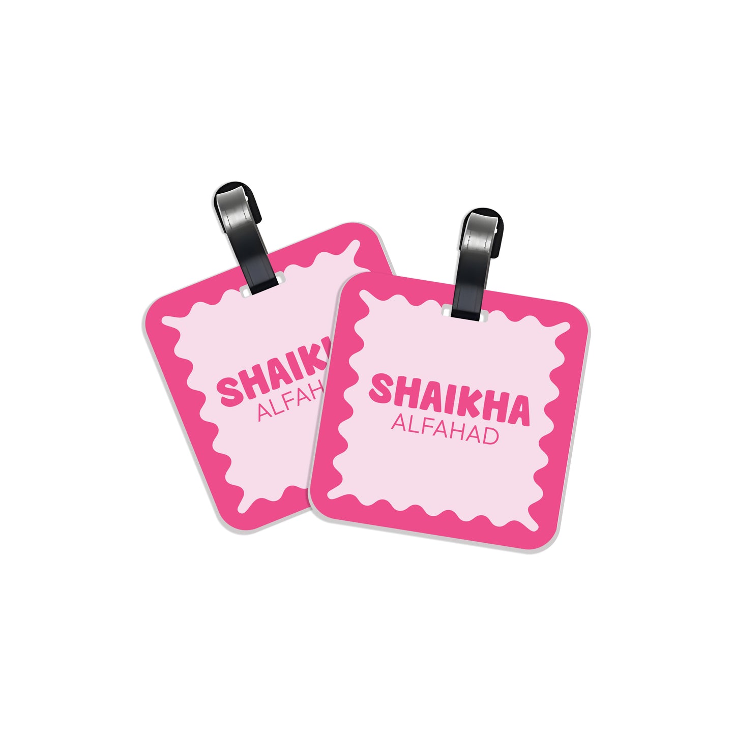 School Tags D170 - Pink