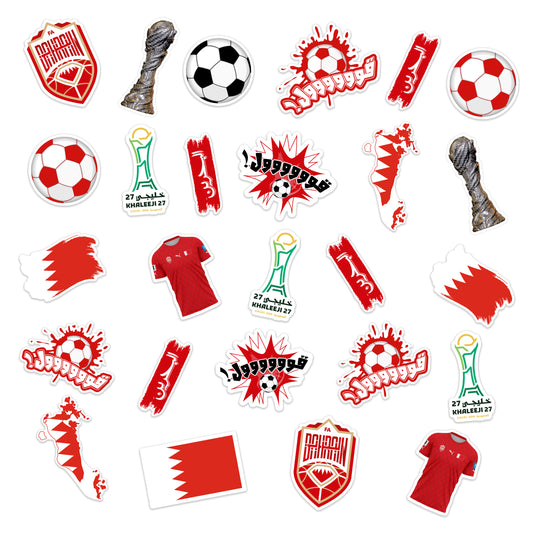 Bahrain Khaleeji Football Sticker Pack
