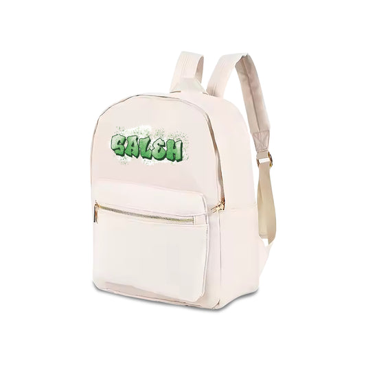Nude Color School Backpack 2025 - Graffiti