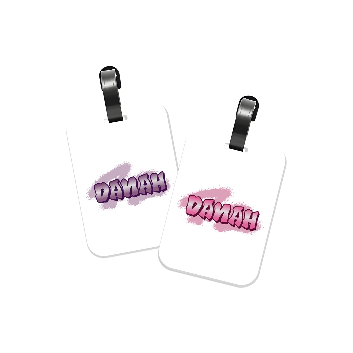 School Tags D142 - Graffiti Girl
