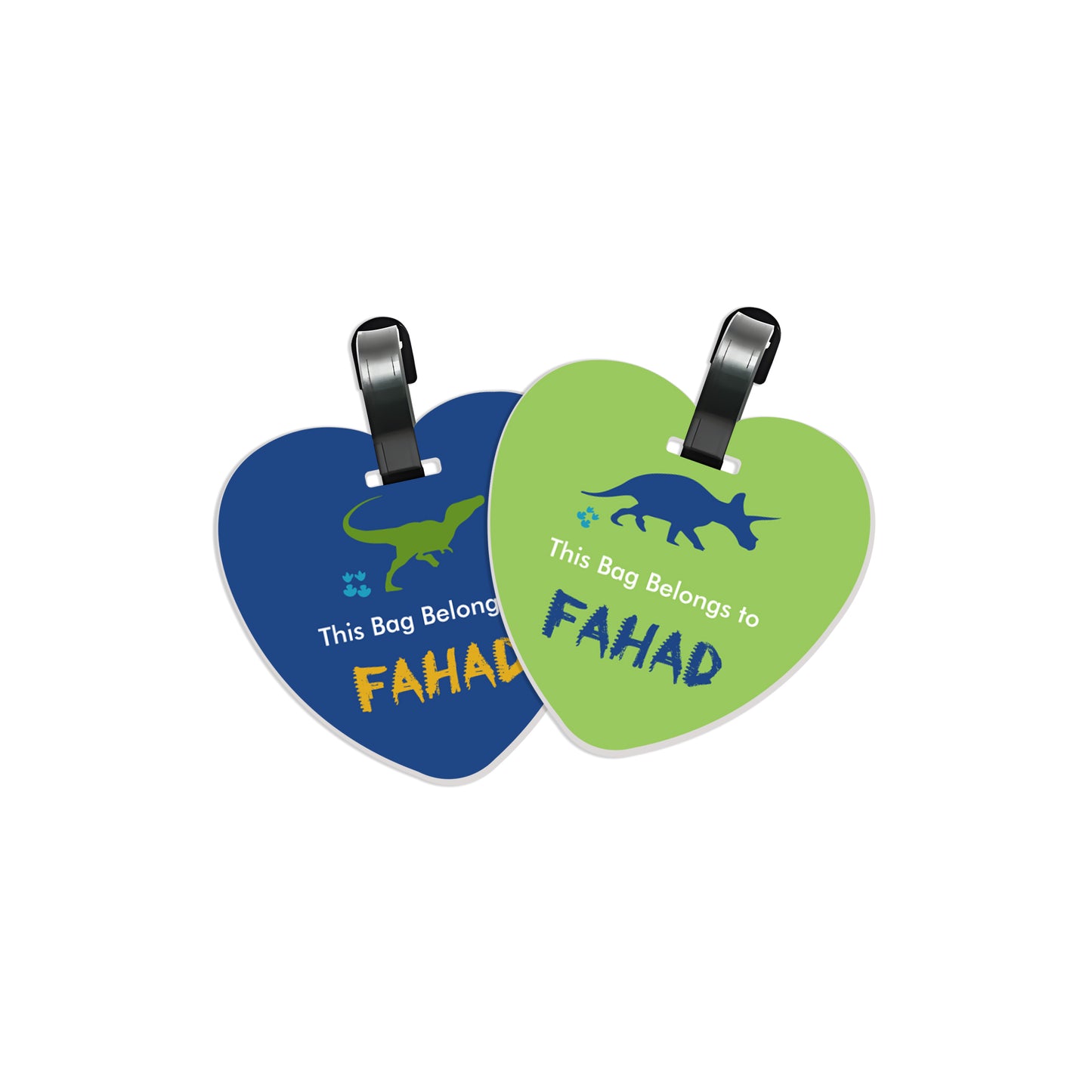 Dinosaur Travel Tags D02