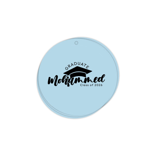 Circle Graduation Cards / Stickers D03