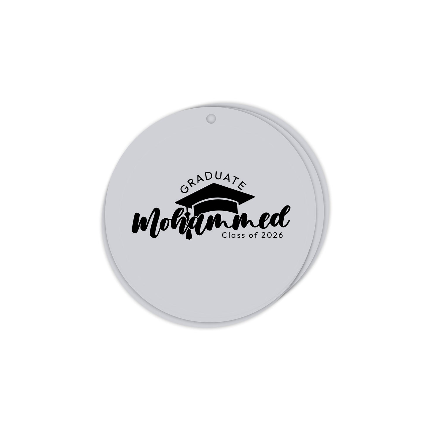 Circle Graduation Cards / Stickers D03