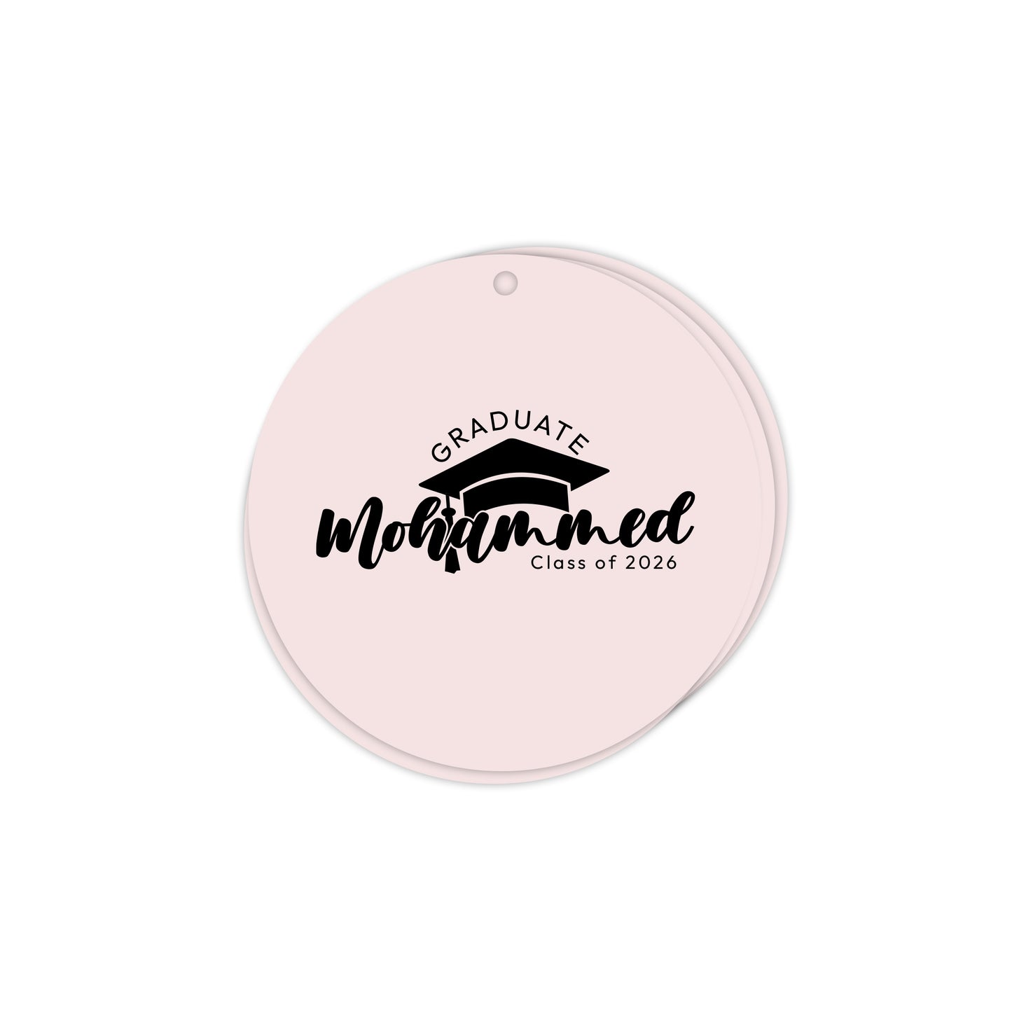 Circle Graduation Cards / Stickers D03