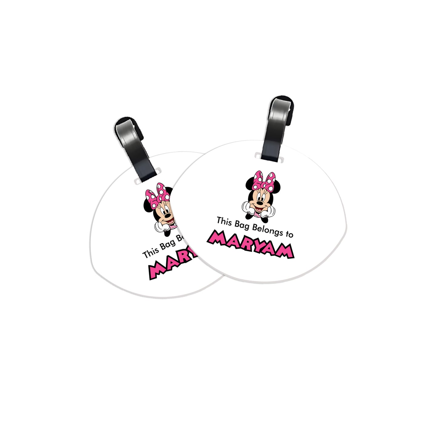 Minnie Mouse Travel Tags D04