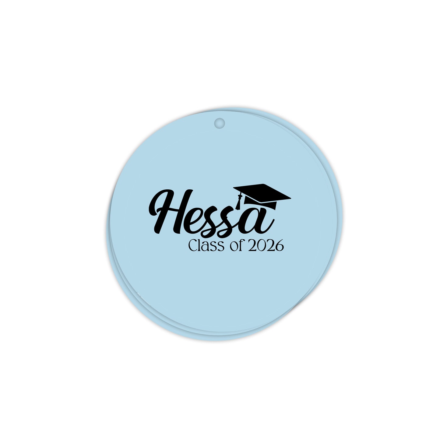 Circle Graduation Cards / Stickers D04