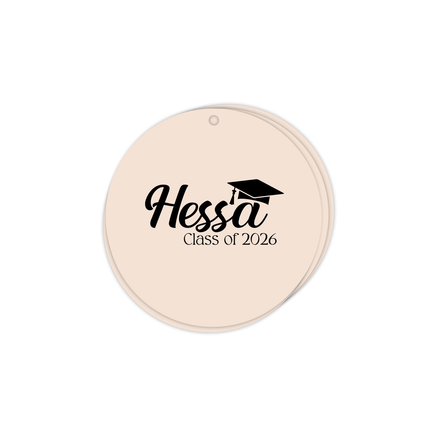 Circle Graduation Cards / Stickers D04
