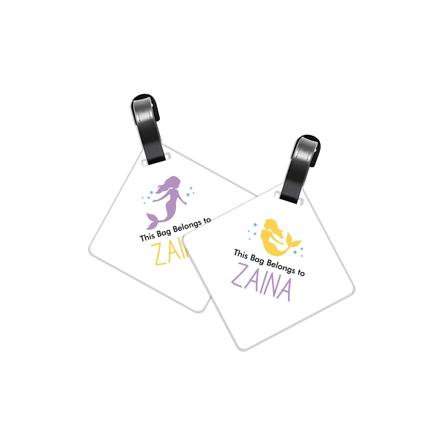 Mermaid Travel Tags D06