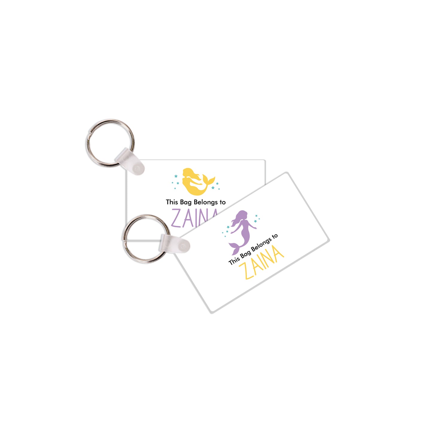 Mermaid Travel Tags D06